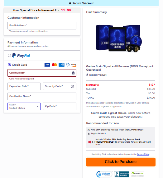 Genius Brain Signal.